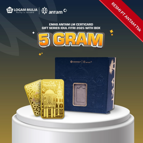 bo8kWna6OL5EqBiPnQOj8Ub1MjQjatwCZW5pZNW6 Emas Antam LM Batangan Idul Fitri 2025 - 5 gram