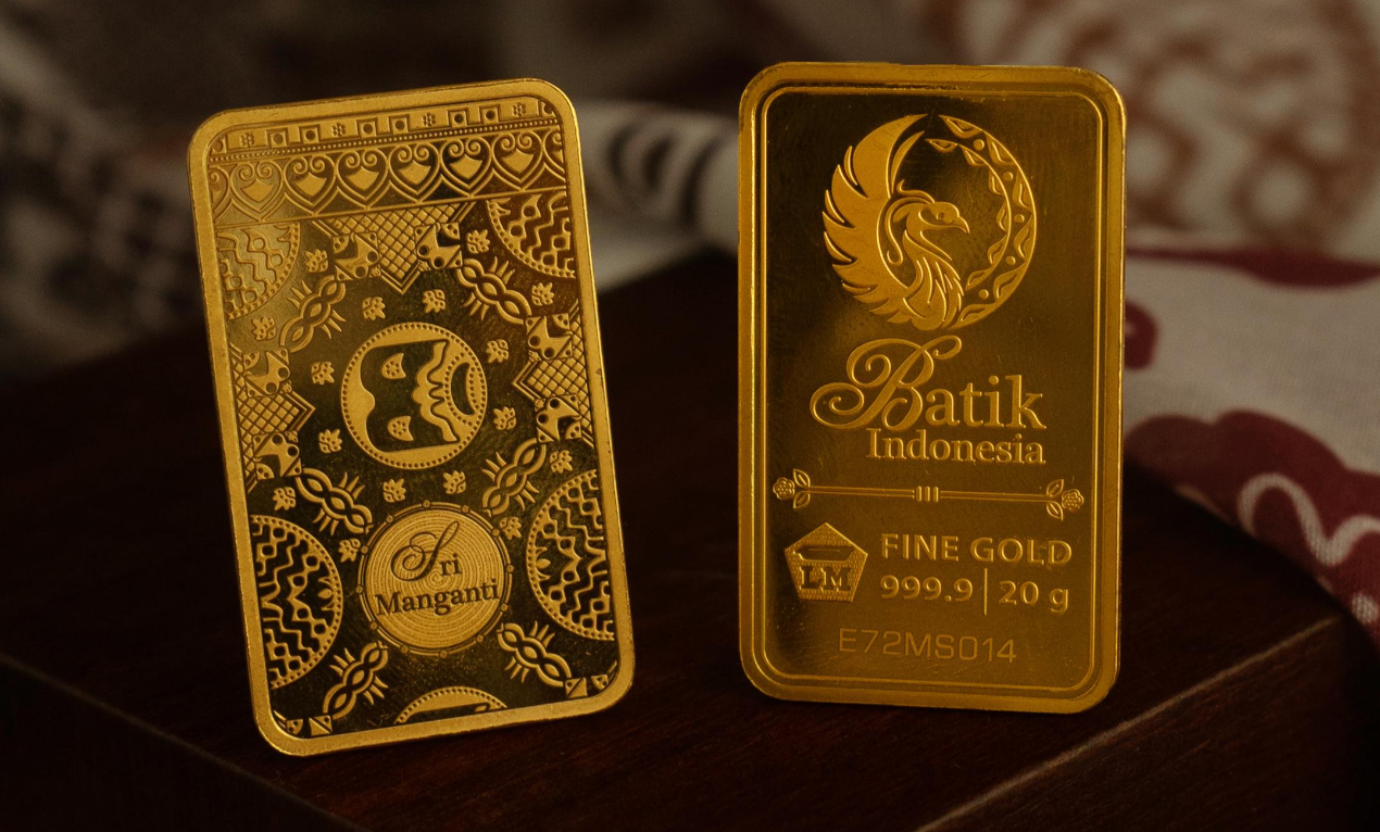 Emas Batangan Batik Seri III - 20 gram